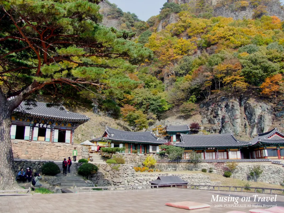 봉화군 청량산도립공원 청량사